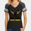 Women's Game V Neck Tee Thumbnail