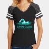 Women's Game V Neck Tee Thumbnail