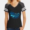 Women's Game V Neck Tee Thumbnail