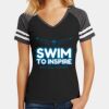 Women's Game V Neck Tee Thumbnail