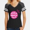 Women's Game V Neck Tee Thumbnail