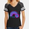 Women's Game V Neck Tee Thumbnail
