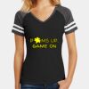 Women's Game V Neck Tee Thumbnail