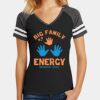 Women's Game V Neck Tee Thumbnail
