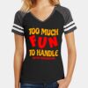 Women's Game V Neck Tee Thumbnail