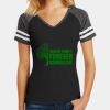 Women's Game V Neck Tee Thumbnail