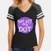 Women's Game V Neck Tee Thumbnail
