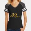 Women's Game V Neck Tee Thumbnail