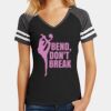 Women's Game V Neck Tee Thumbnail