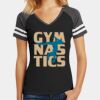 Women's Game V Neck Tee Thumbnail