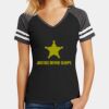 Women's Game V Neck Tee Thumbnail