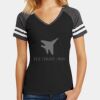 Women's Game V Neck Tee Thumbnail
