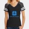 Women's Game V Neck Tee Thumbnail