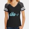 Women's Game V Neck Tee Thumbnail