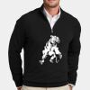 Cotton Stretch 1/4 Zip Sweater Thumbnail