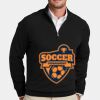 Cotton Stretch 1/4 Zip Sweater Thumbnail