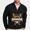 Cotton Stretch 1/4 Zip Sweater Thumbnail