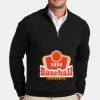Cotton Stretch 1/4 Zip Sweater Thumbnail