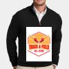 Cotton Stretch 1/4 Zip Sweater Thumbnail