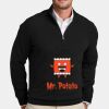 Cotton Stretch 1/4 Zip Sweater Thumbnail