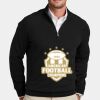 Cotton Stretch 1/4 Zip Sweater Thumbnail