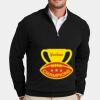 Cotton Stretch 1/4 Zip Sweater Thumbnail