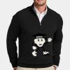 Cotton Stretch 1/4 Zip Sweater Thumbnail