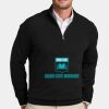 Cotton Stretch 1/4 Zip Sweater Thumbnail