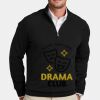 Cotton Stretch 1/4 Zip Sweater Thumbnail