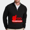 Cotton Stretch 1/4 Zip Sweater Thumbnail