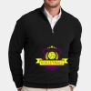 Cotton Stretch 1/4 Zip Sweater Thumbnail