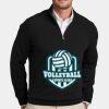 Cotton Stretch 1/4 Zip Sweater Thumbnail