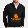 Cotton Stretch 1/4 Zip Sweater Thumbnail