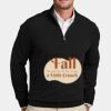 Cotton Stretch 1/4 Zip Sweater Thumbnail