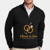Cotton Stretch 1/4 Zip Sweater Thumbnail