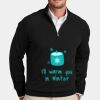 Cotton Stretch 1/4 Zip Sweater Thumbnail