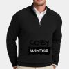 Cotton Stretch 1/4 Zip Sweater Thumbnail