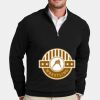 Cotton Stretch 1/4 Zip Sweater Thumbnail