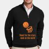 Cotton Stretch 1/4 Zip Sweater Thumbnail