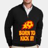 Cotton Stretch 1/4 Zip Sweater Thumbnail