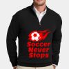 Cotton Stretch 1/4 Zip Sweater Thumbnail