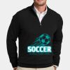 Cotton Stretch 1/4 Zip Sweater Thumbnail