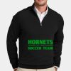 Cotton Stretch 1/4 Zip Sweater Thumbnail