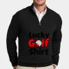 Cotton Stretch 1/4 Zip Sweater Thumbnail