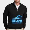 Cotton Stretch 1/4 Zip Sweater Thumbnail