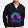Cotton Stretch 1/4 Zip Sweater Thumbnail