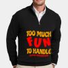 Cotton Stretch 1/4 Zip Sweater Thumbnail