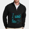 Cotton Stretch 1/4 Zip Sweater Thumbnail