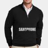 Cotton Stretch 1/4 Zip Sweater Thumbnail
