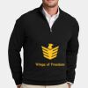 Cotton Stretch 1/4 Zip Sweater Thumbnail